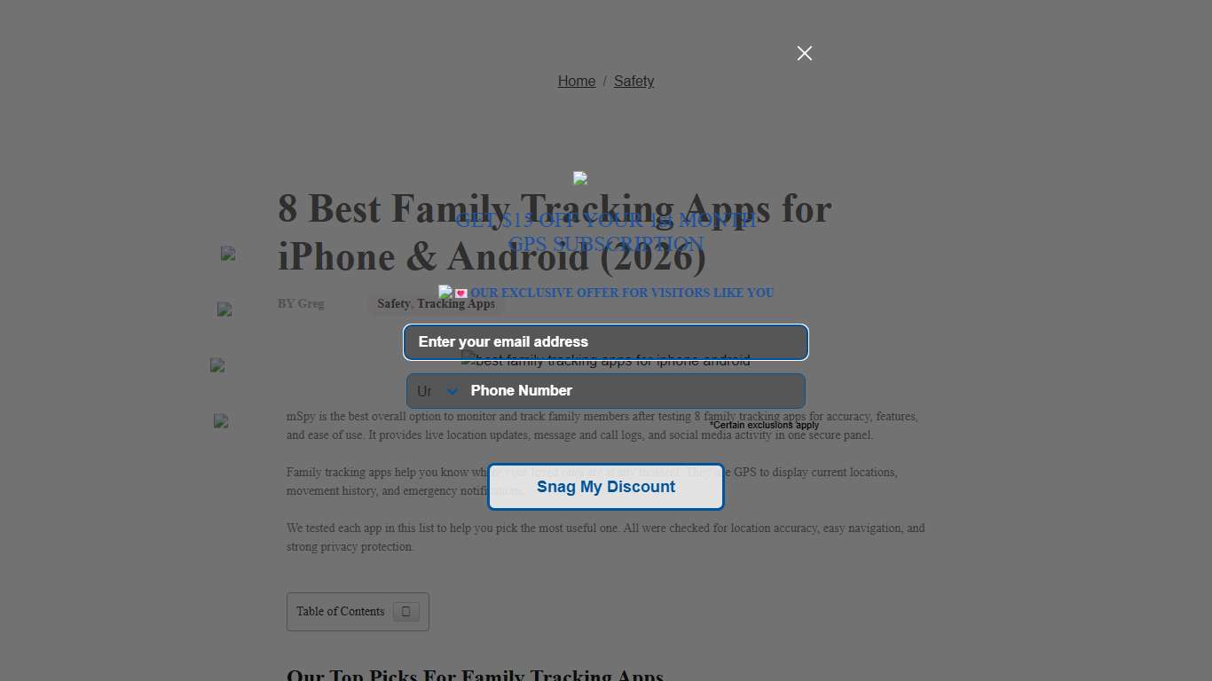8 Best Family Tracking Apps for iPhone & Android (2026) | Family1st